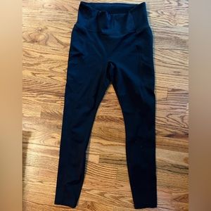 black fabletics leggings